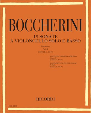 19 Sonatas for Cello Solo and Bass, Vol. 2 — 博凯里尼