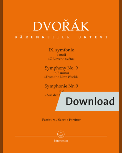 Symphony No. 9 in E minor, op. 95, "New World" — 德沃夏克