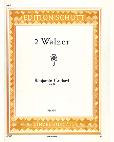 Waltzes II B-flat major — 本杰明·戈达