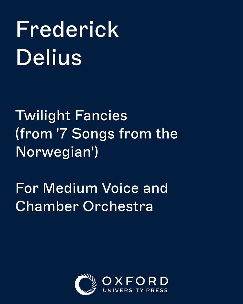Twilight Fancies (from '7 Songs from the Norwegian') — 戴留斯