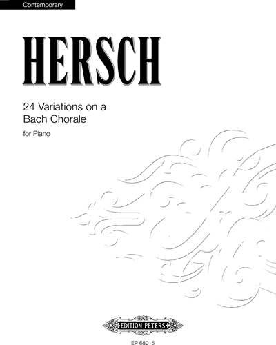 24 Variations on a Bach Chorale (pno) — Fred Hersch