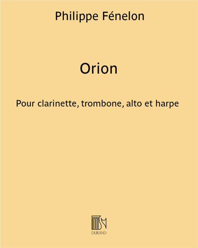 Orion (mythologie II) — Philippe Fénelon