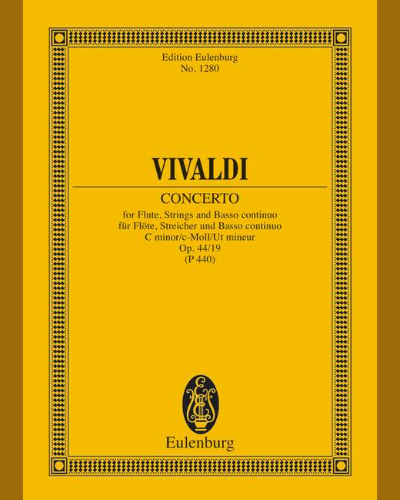 Concerto in C minor, op. 44/19, RV 441, PV 440 — 维瓦尔第