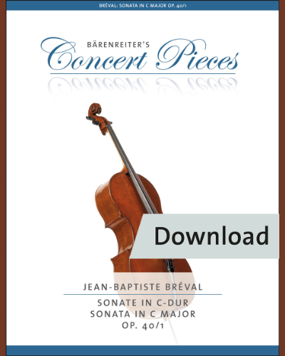 Sonata in C major, op. 40/1 — Jean-Baptiste Bréval
