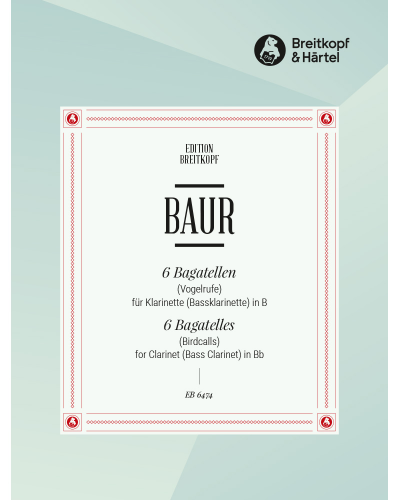 6 Bagatelles, 'Birdcalls' — Jürg Baur