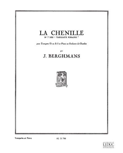 La chenille (No. 7 from 'Tableaux forains') — José Berghmans