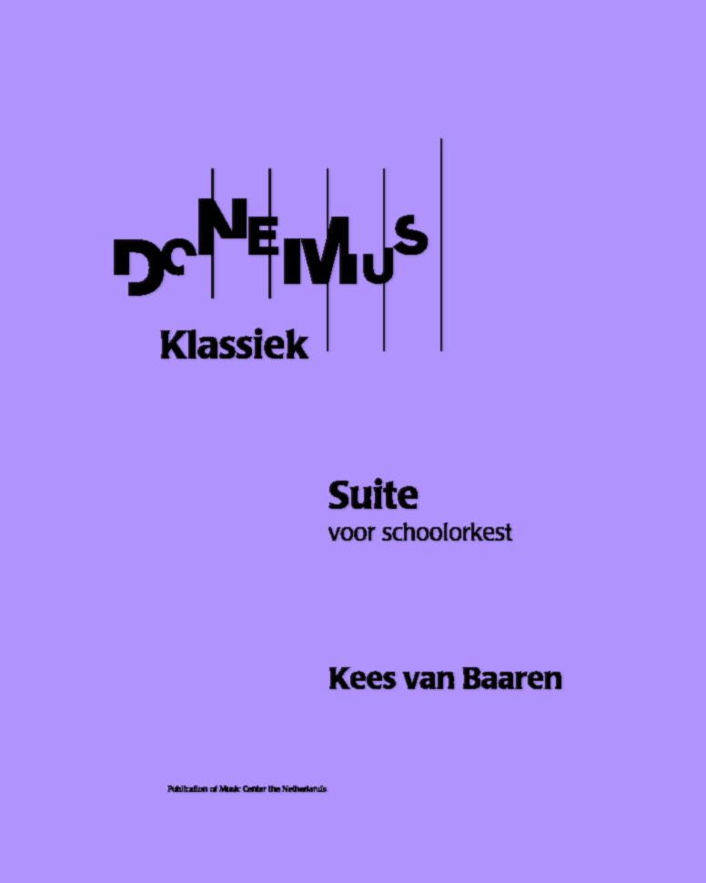 Suite — Kees van Baaren