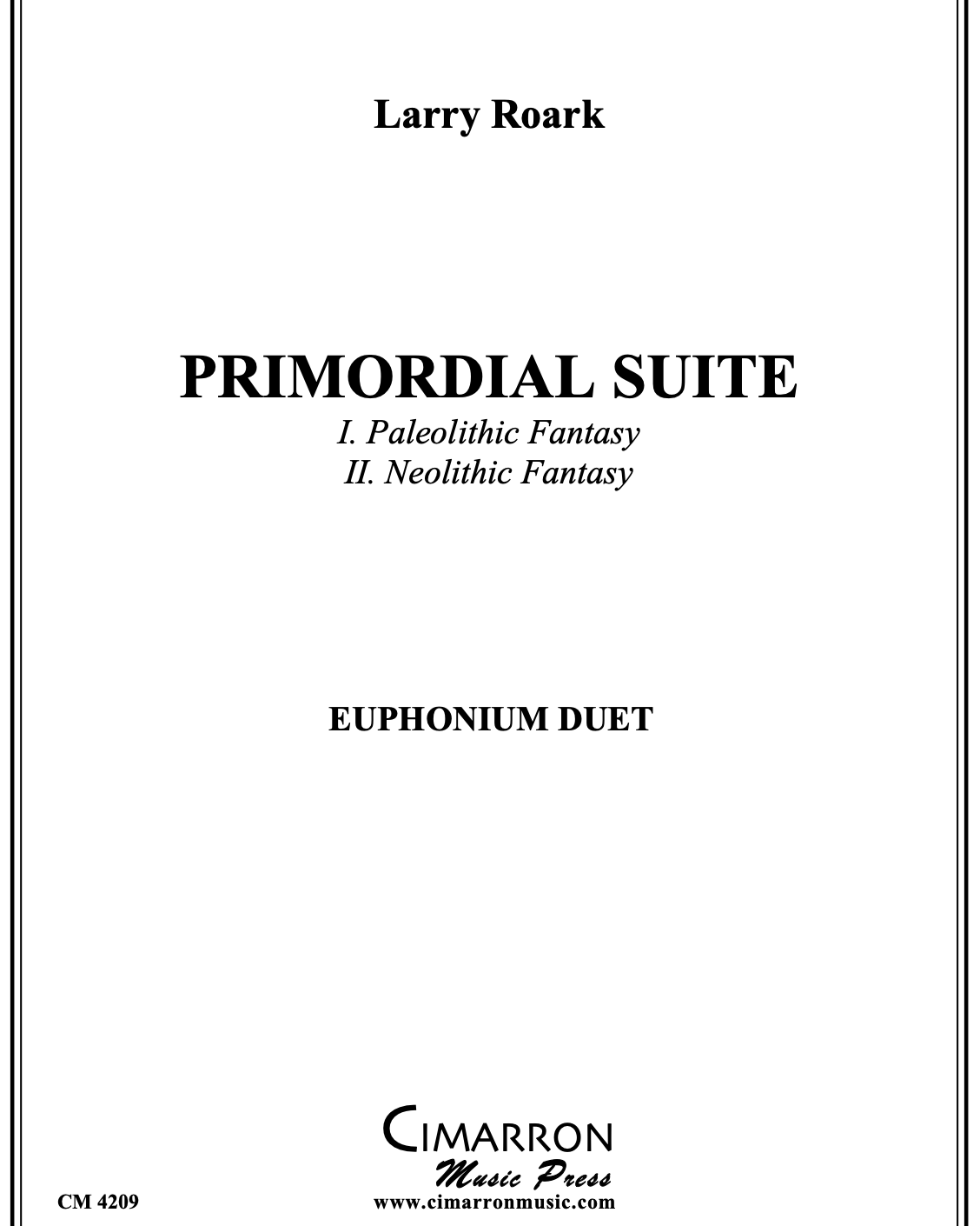 Primordial Suite — Larry Roark