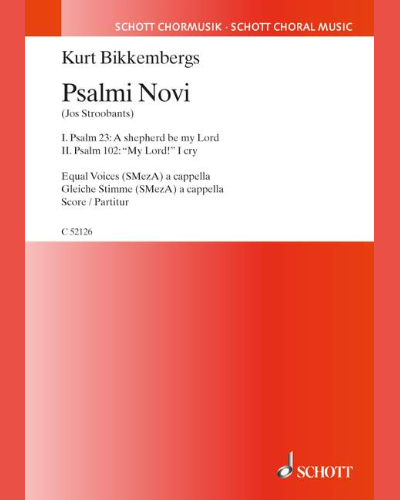 Psalmi Novi No. 1 + 2 — Kurt Bikkembergs