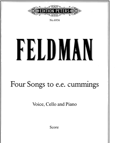 Four Songs to e.e cummings — 莫顿·费尔德曼