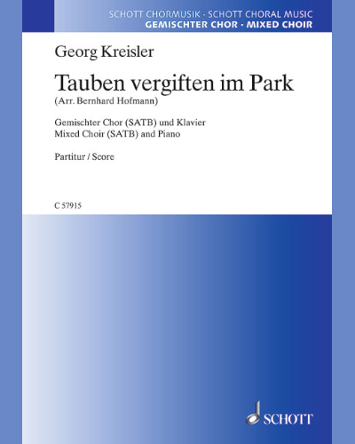 Tauben vergiften im Park — Georg Kreisler