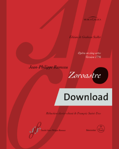 Zoroastre, RCT 62 B — 拉莫