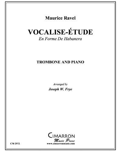 Vocalise - Étude — 拉威尔