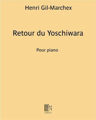 Retour du Yoschiwara (from 'Deux images du vieux Japon') — Henri Gil-Marchex