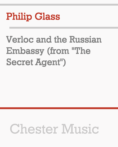 Verloc and the Russian Embassy (from "The Secret Agent") — 菲利普·格拉斯