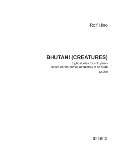 Bhutani (Creatures) — Rolf Hind