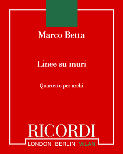 Linee su muri — Marco Betta