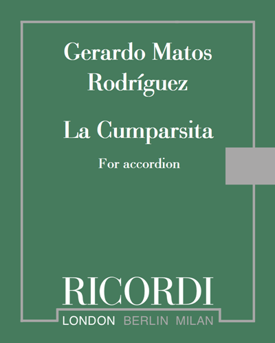 La Cumparsita — Gerardo Matos Rodríguez
