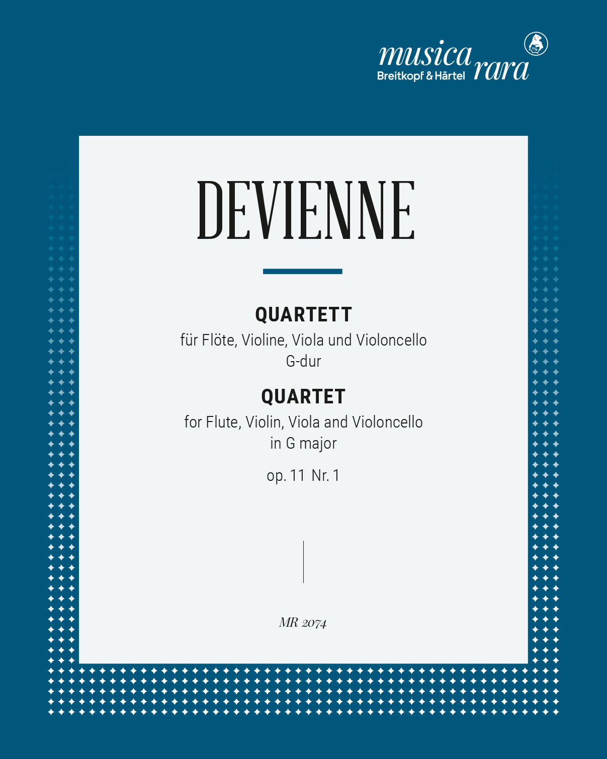 Quartett in G op. 11 Nr. 1 — François Devienne