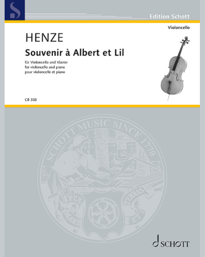 Souvenir à Albert et Lil — 亨策