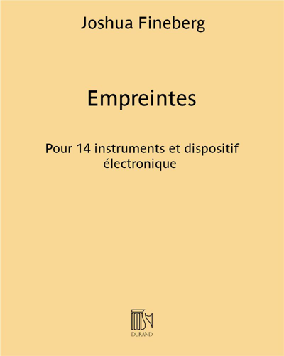 Empreintes — Joshua Fineberg