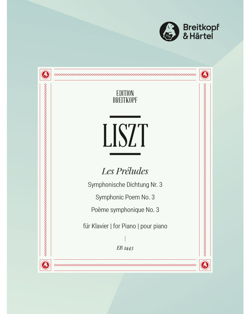 Les Préludes, Edition for Piano — 李斯特