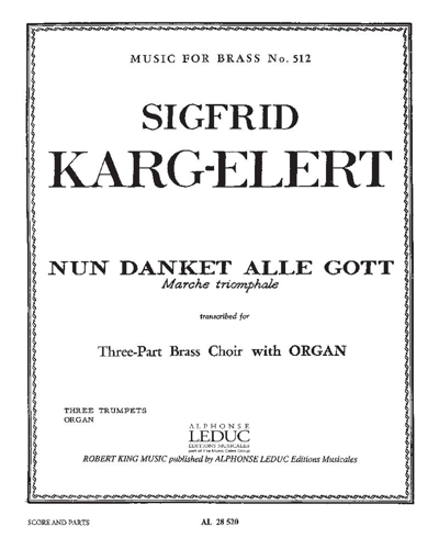 Nun danket alle Gott, op. 65 no. 59 — 卡格-埃勒特
