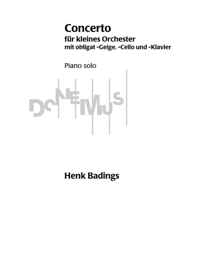 Concertino — Henk Badings
