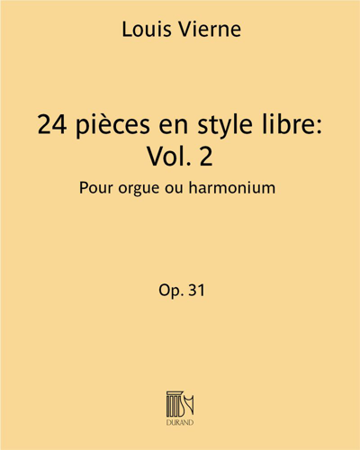 Twenty-four Pieces in Free Style, op. 31, Vol. 2 — 维埃纳