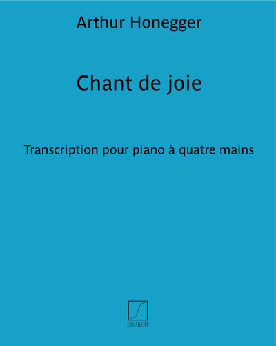 Chant de joie — 奥涅格