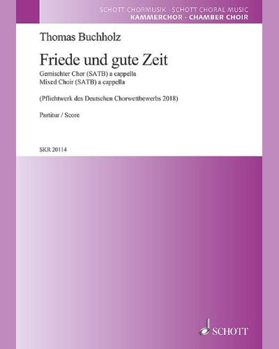 Friede und gute Zeit — Thomas Buchholz