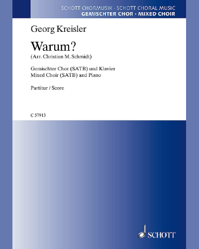 Warum? — 乔治·克莱斯勒