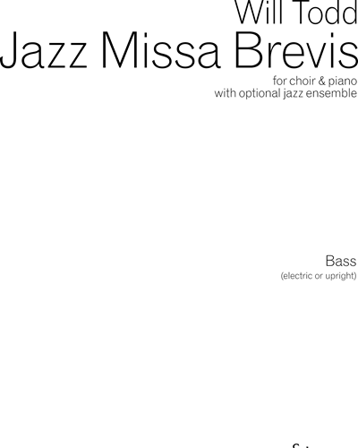 Jazz Missa Brevis — Will Todd