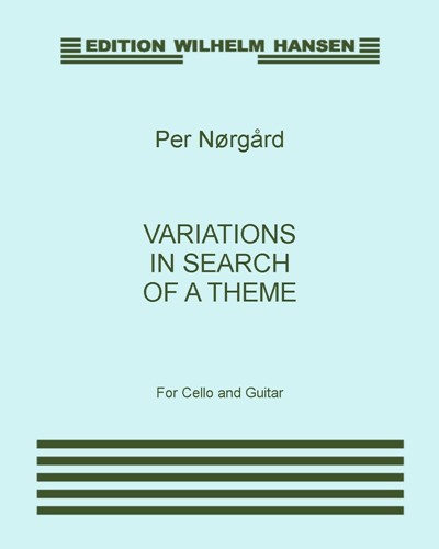 Variations in Search of a Theme — 佩尔·诺高