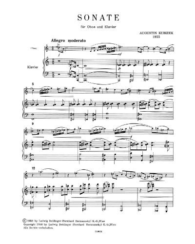 Sonata — Augustin Kubizek