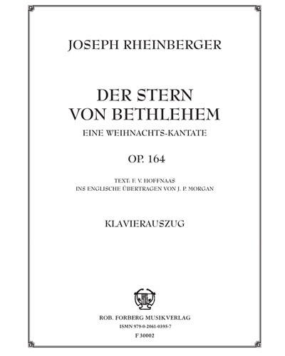Der Stern von Bethlehem Op. 164 — 莱因贝格尔
