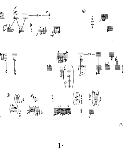 Pairs — Christian Wolff