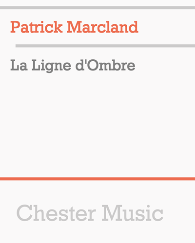 La Ligne d'Ombre — Patrick Marcland