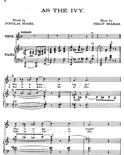 As The Ivy — Philip Braham