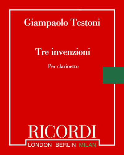 Tre invenzioni — Giampaolo Testoni