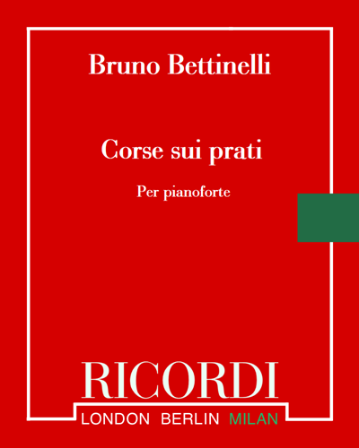 Corse Sui Prati (No. 3 from 'Suite agreste') — Bruno Bettinelli