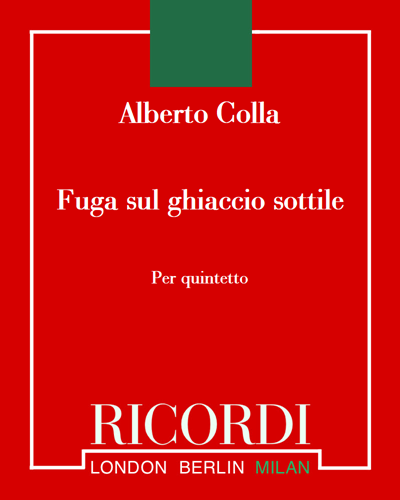 Fuga sul ghiaccio sottile — Alberto Colla