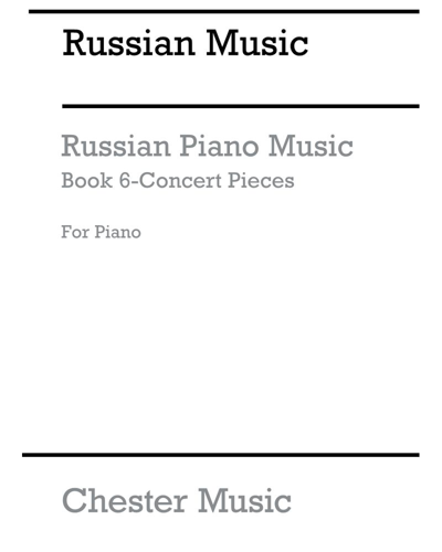 Russian Piano Music, Vol. 6 — Annie T. Weston
