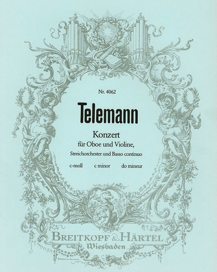 Concerto in C minor for Two Soloists — 泰勒曼