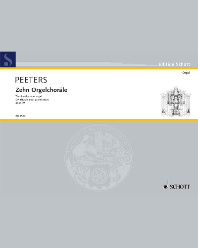 Ten Organ Chorales — "Flor" Peeters