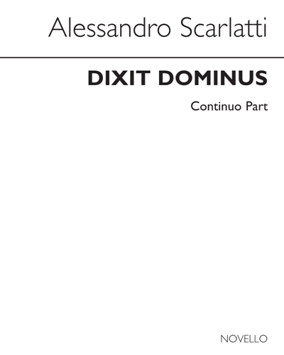Dixit Dominus — 亚历山德罗·斯卡拉蒂