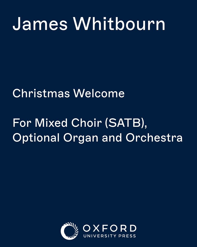 Christmas Welcome — James Whitbourn
