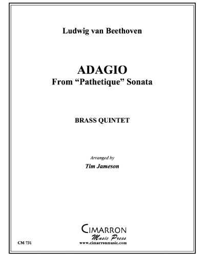 Adagio (from 'Pathetique Sonata') — Ludwig van Beethoven