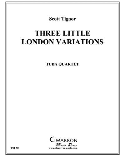 Three Little London Variations — Scott Tignor