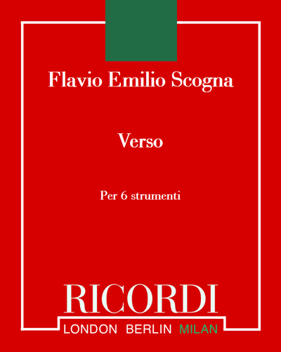 Verso — Flavio Emilio Scogna